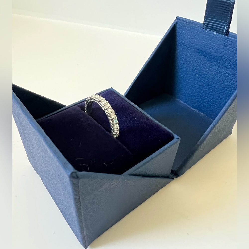 Bella Vaughn Platinum Asscher Diamond Ring 1.25ct G/VS2 Sz 5 – Blue Nile